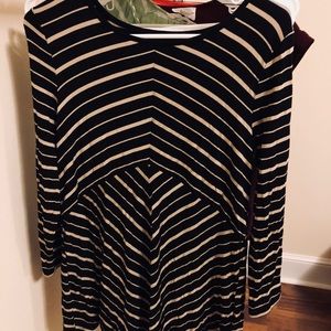 Long sleeve tunic dress shirt